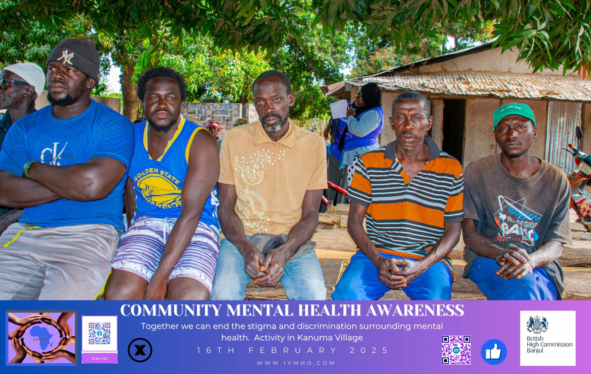 Breaking the Silence: IVMHO-Gambia Conducts Mental Health Awareness in Kanuma Foni